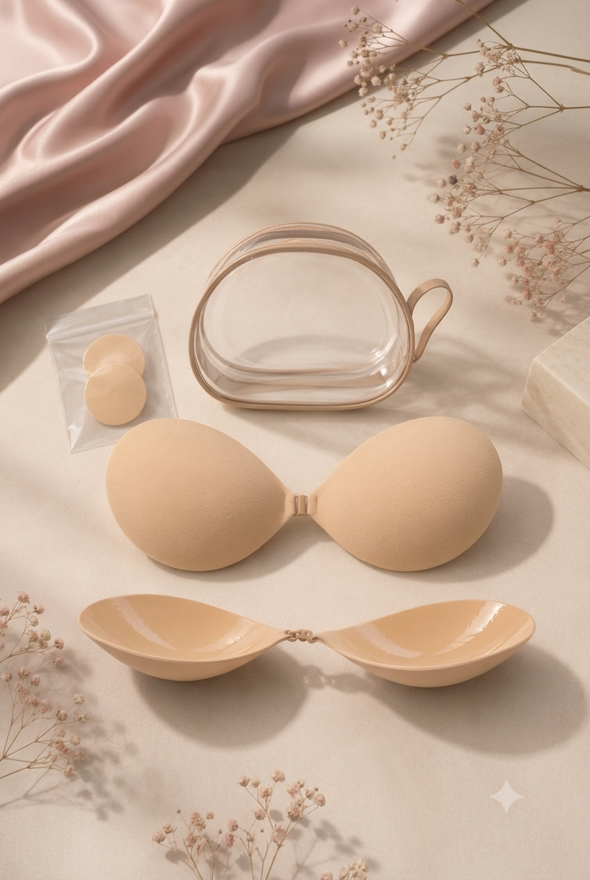 Velorie Lift™ — Silicone Lift Bra with Built-In Nipple Coverage