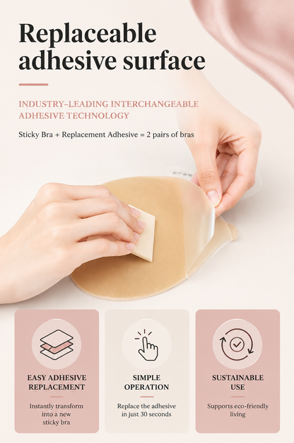 CloudPaw™ - Reusable silicone Push-up bra
