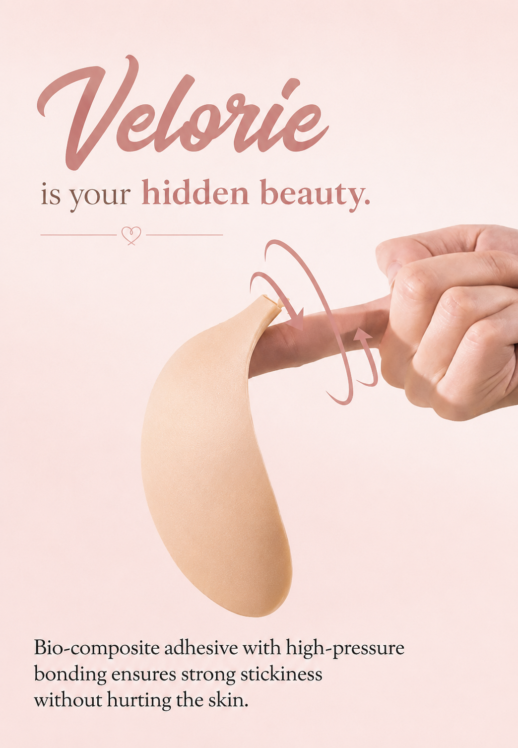 Velorie Lift™ — Silicone Lift Bra with Built-In Nipple Coverage