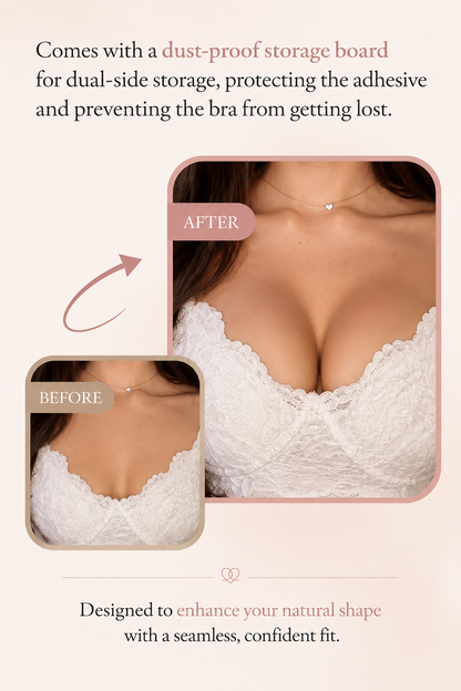 Velorie Lift™ — Silicone Lift Bra with Built-In Nipple Coverage