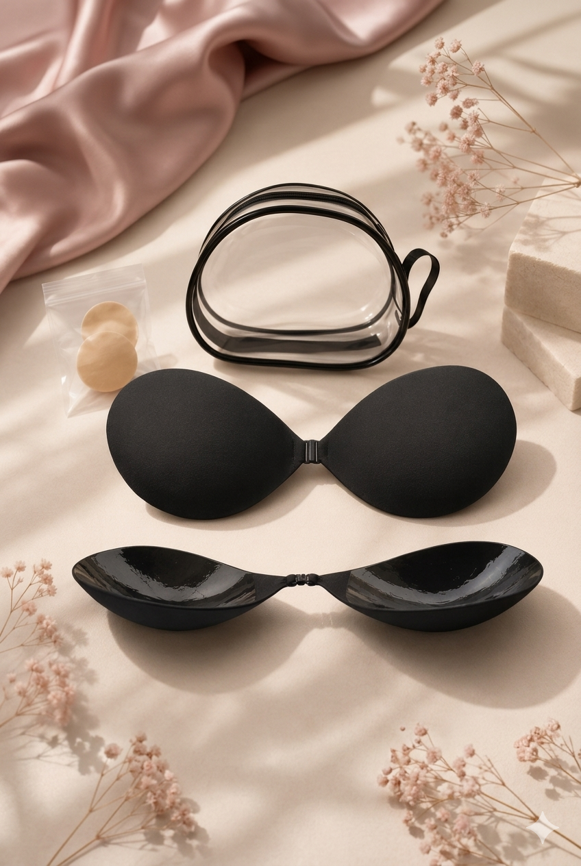 Velorie Lift™ — Silicone Lift Bra with Built-In Nipple Coverage
